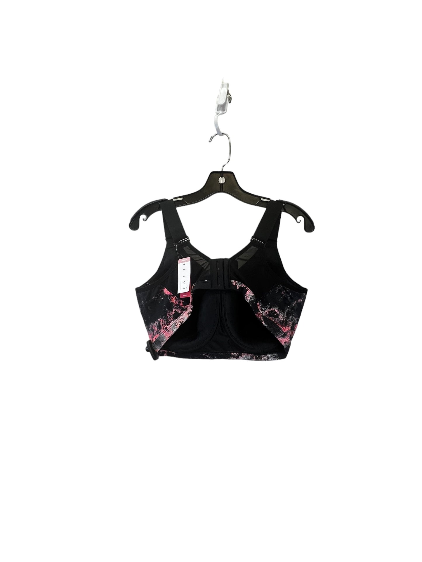 Black & Pink Bra Livi Active, Size 40