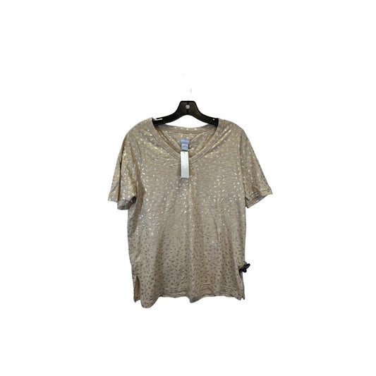 Top Short Sleeve By Chicos  Size: Xl