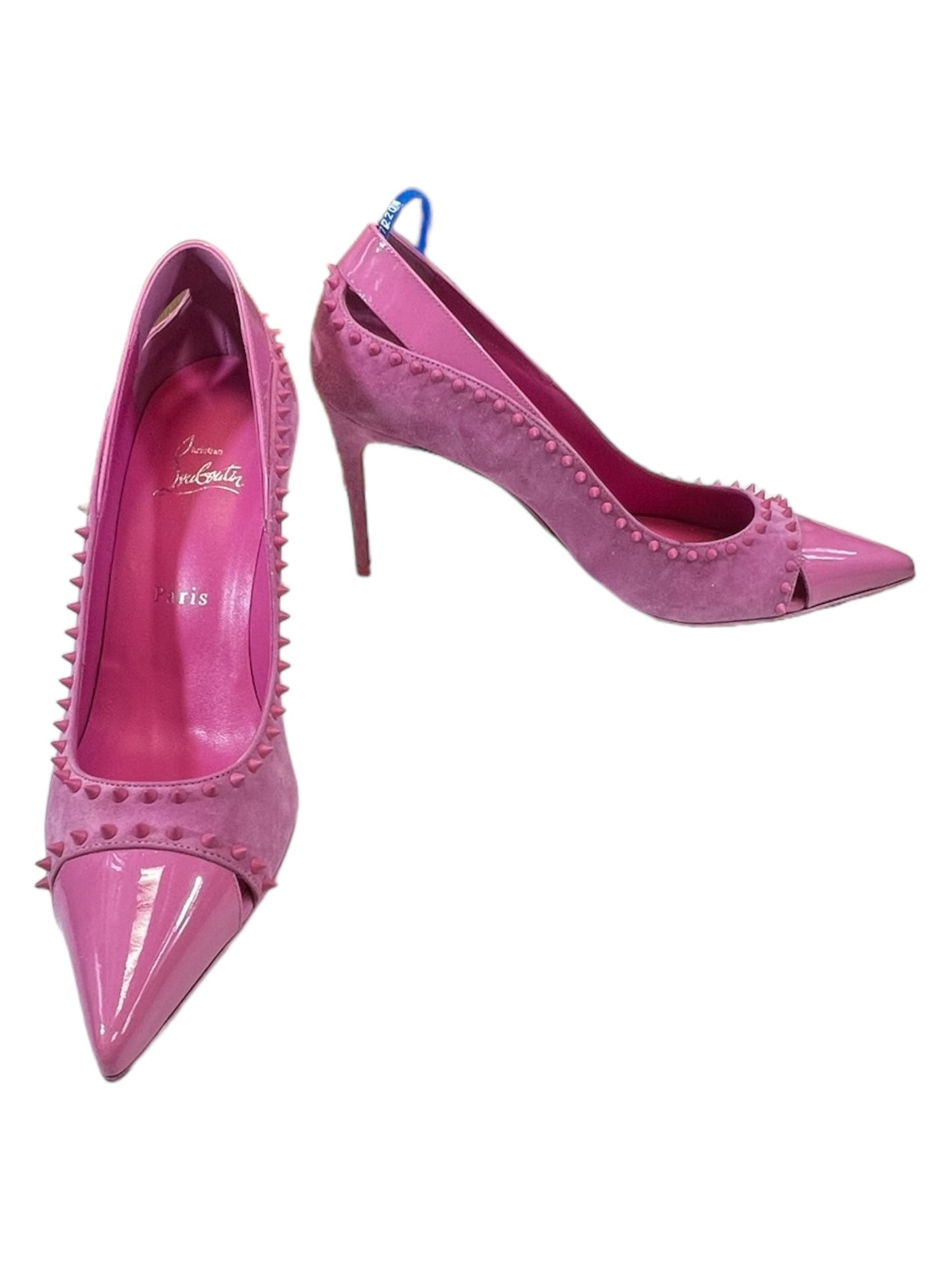 Pink Shoes Luxury Designer Christian Louboutin, Size 9