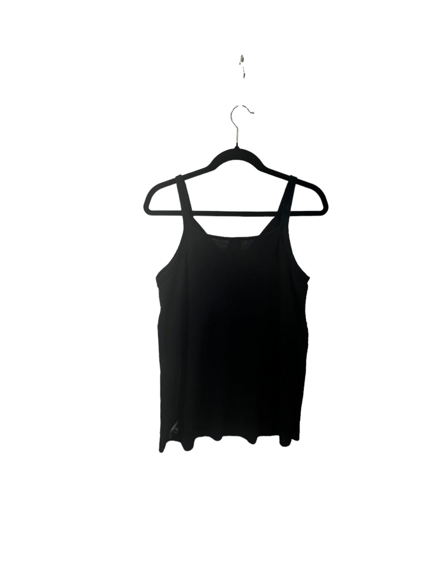 Black Vest Designer Eileen Fisher, Size M