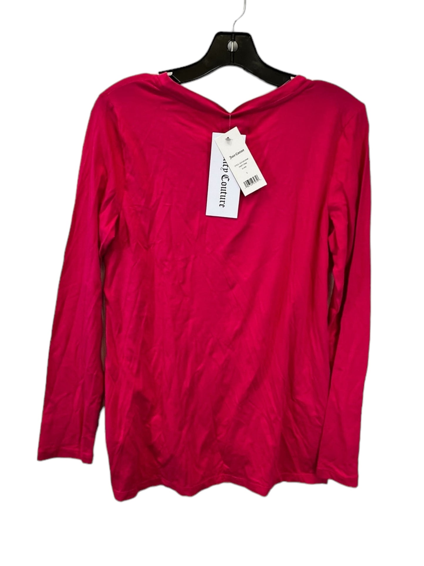 Pink Top Long Sleeve Juicy Couture, Size S