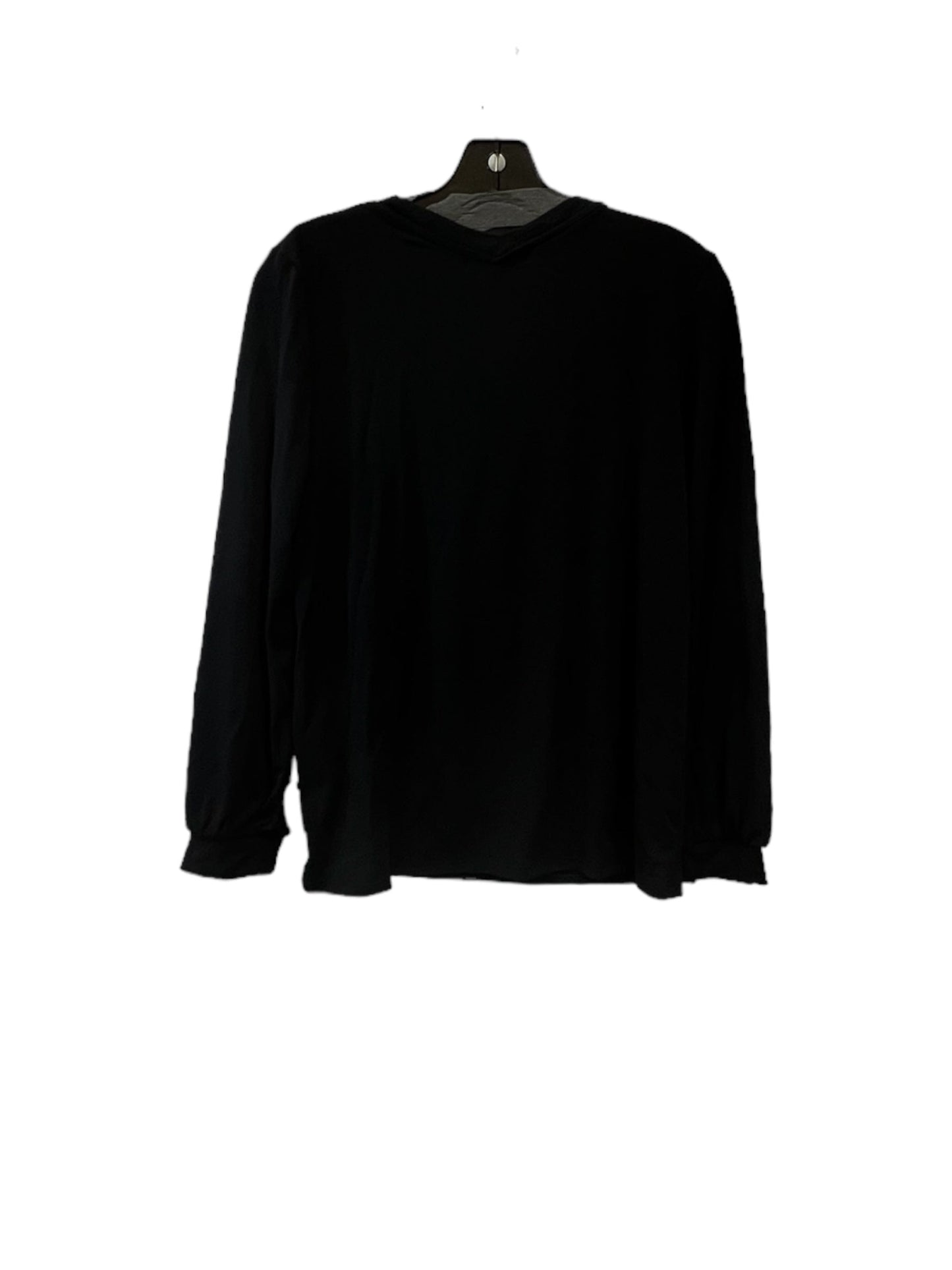 Black Top Long Sleeve Basic Banana Republic, Size S