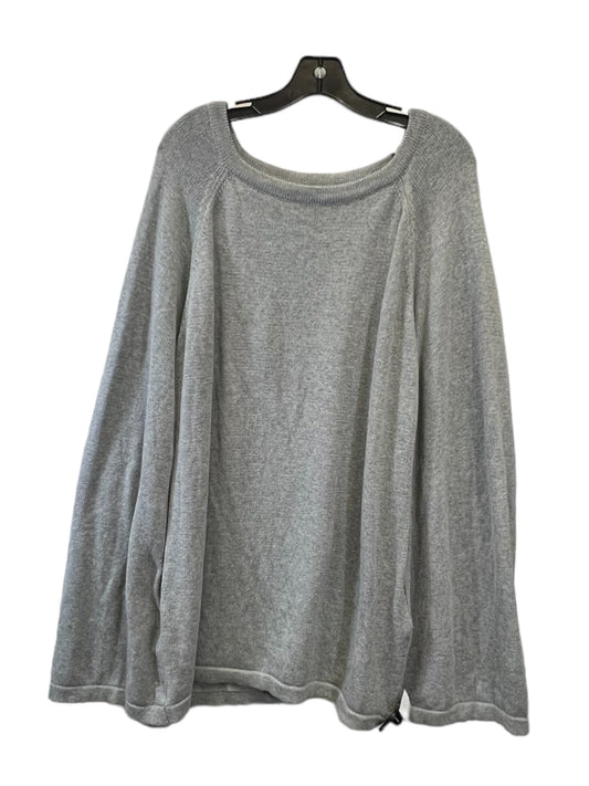 Poncho By Iman Hsn In Grey