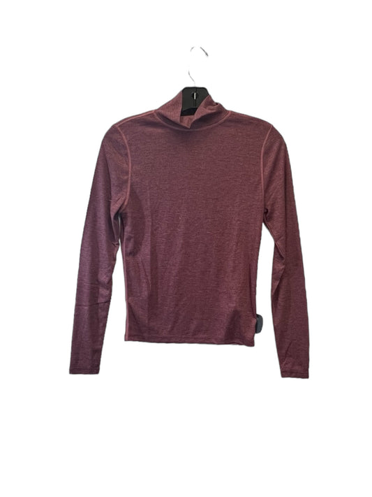 Top Long Sleeve By Madewell In Red, Size: S