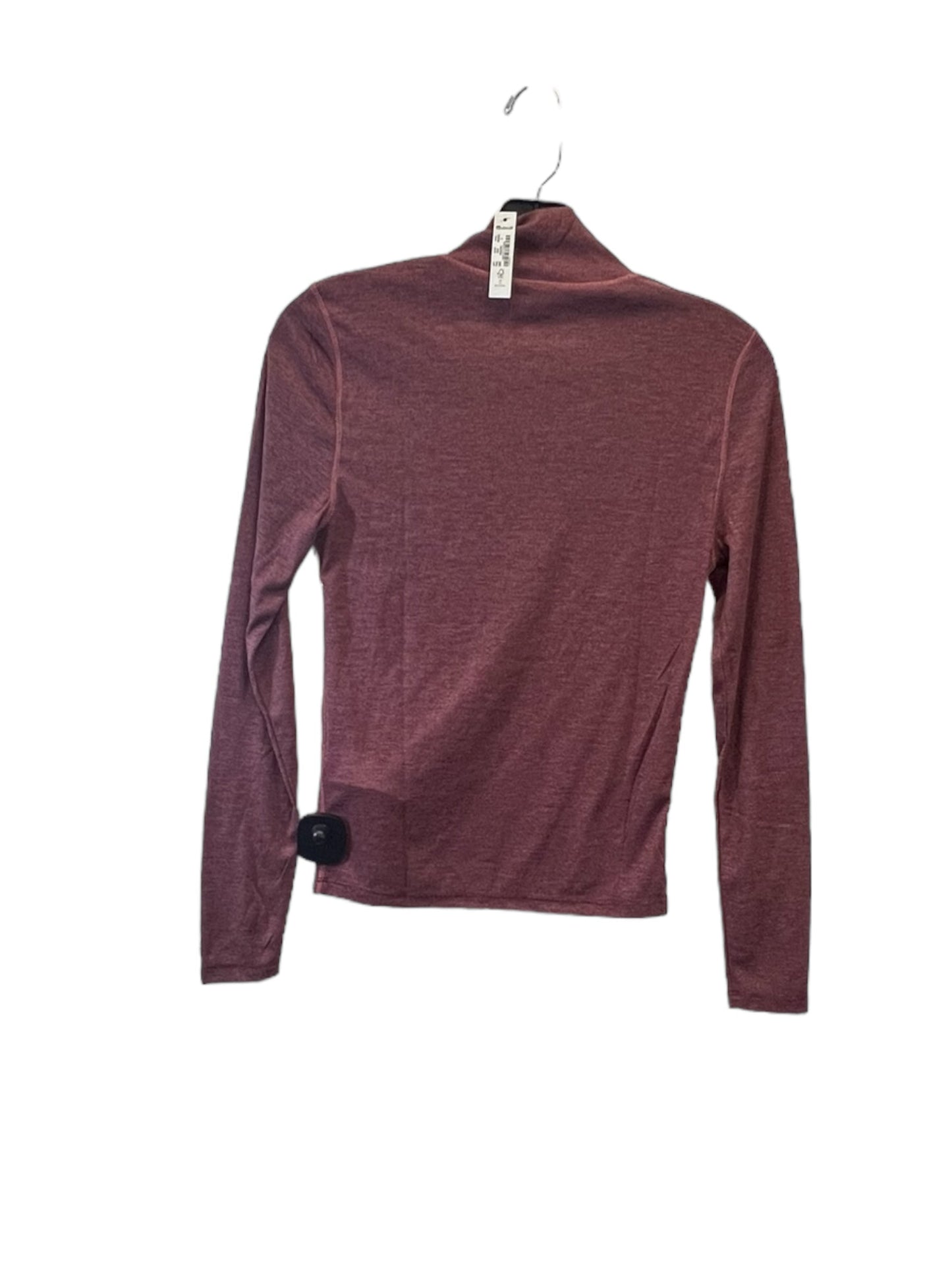 Top Long Sleeve By Madewell In Red, Size: S