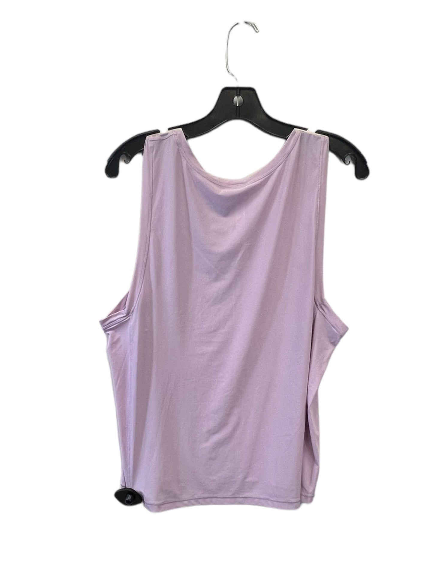 Athletic Tank Top By Lululemon In Purple, Size: 10