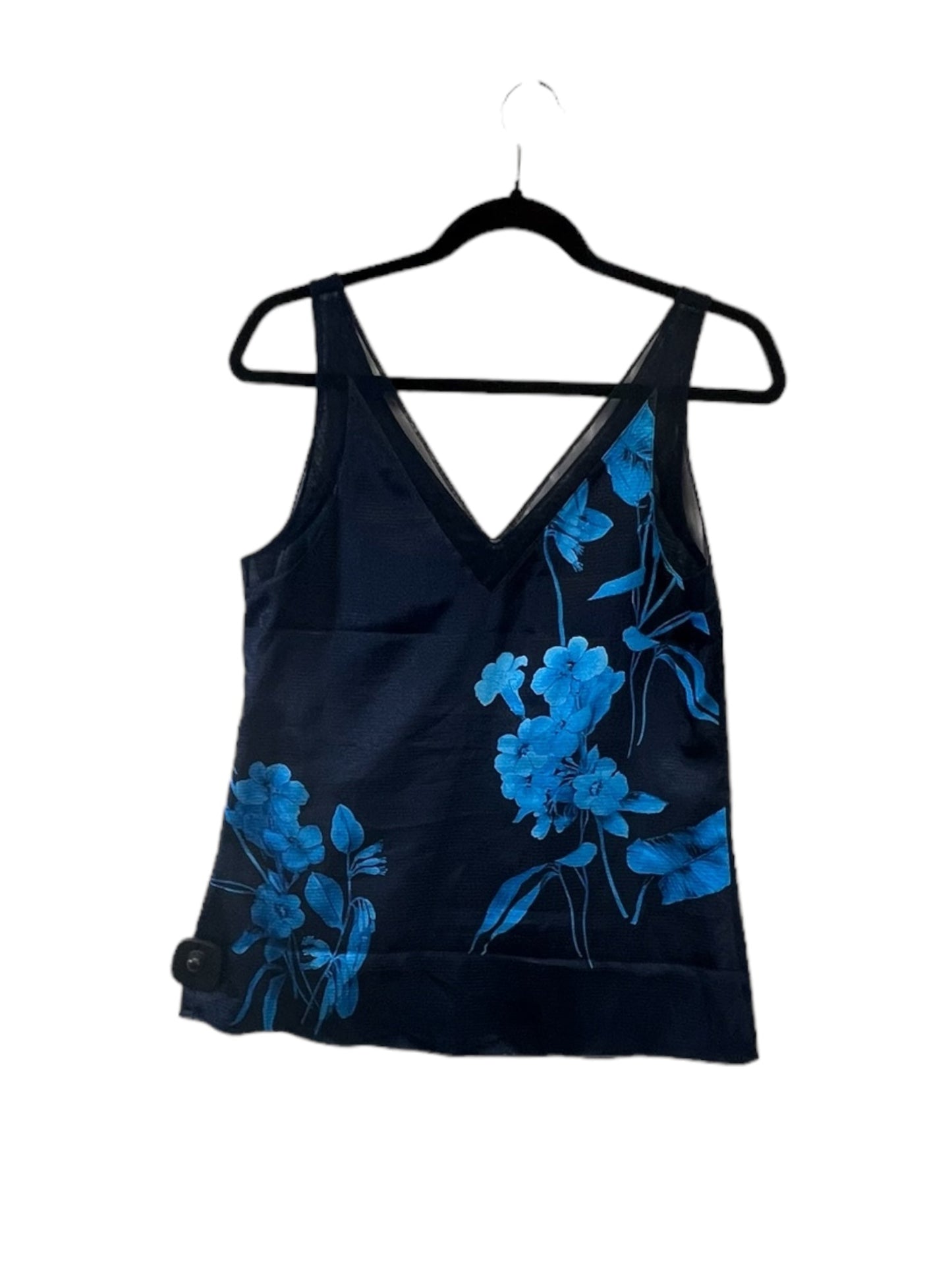 Top Sleeveless Designer By Ted Baker In Blue, Size: M