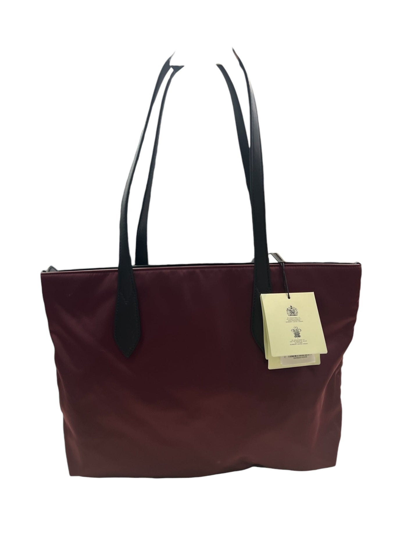 Tote Luxury Designer By Burberry, Size: Medium