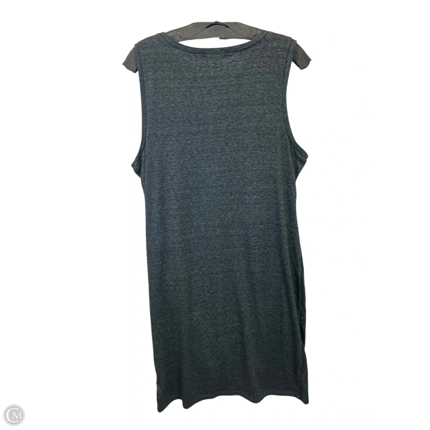 Dress Casual Midi By Leith In Grey, Size: 1x