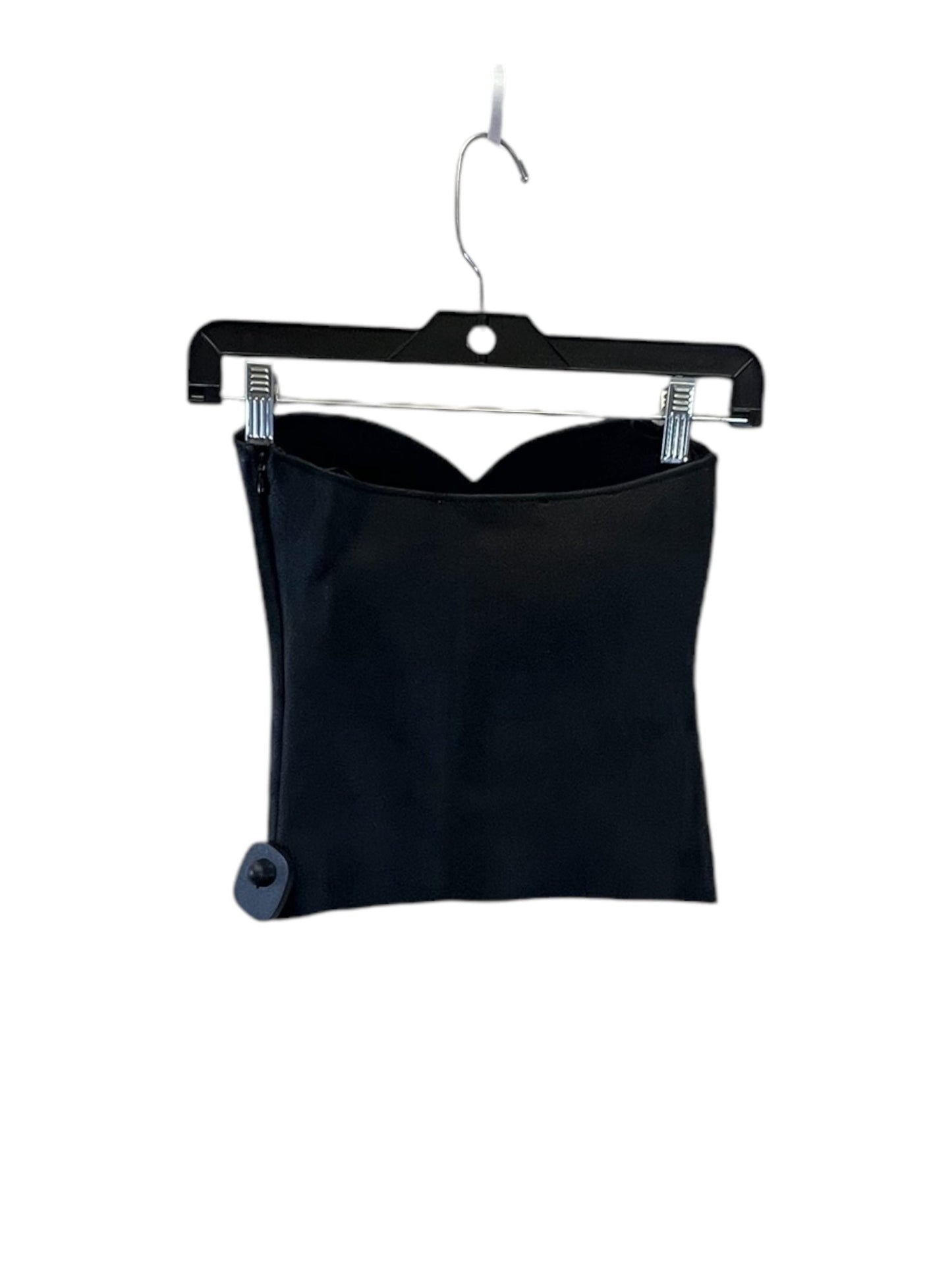 Top Sleeveless By Zara In Black, Size: S