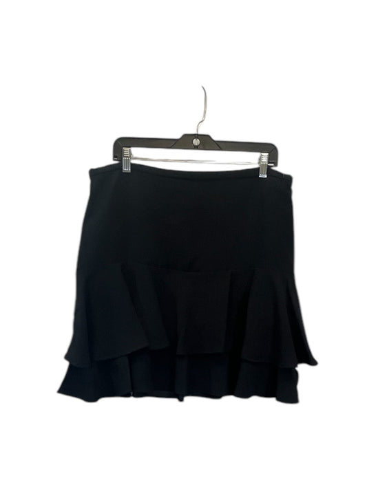 Skirt Midi By Ralph Lauren In Black, Size: Xl