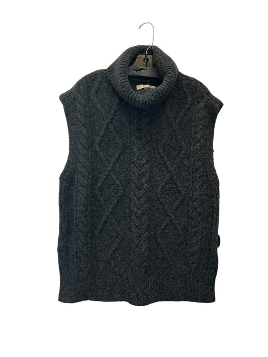 Vest Sweater By Loft In Grey, Size: M