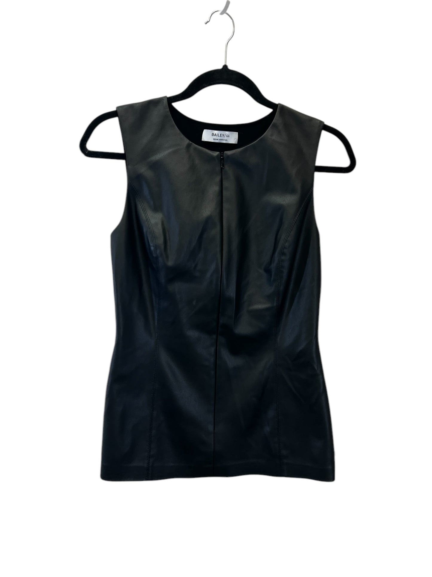 Top Sleeveless Designer By Bailey 44 In Black, Size: M