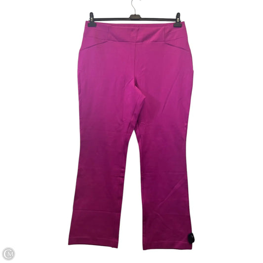 Pants Cropped By New York And Co In Pink, Size: Xxl