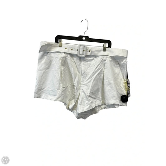 Shorts Set By Future Collective In White, Size: 3x