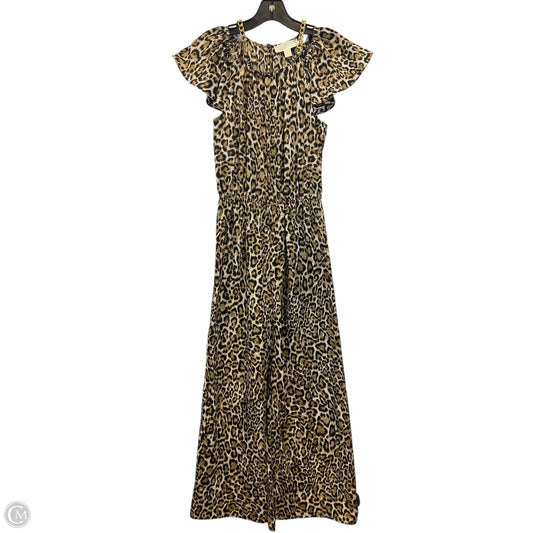 Jumpsuit By Michael By Michael Kors In Animal Print, Size: Xxs