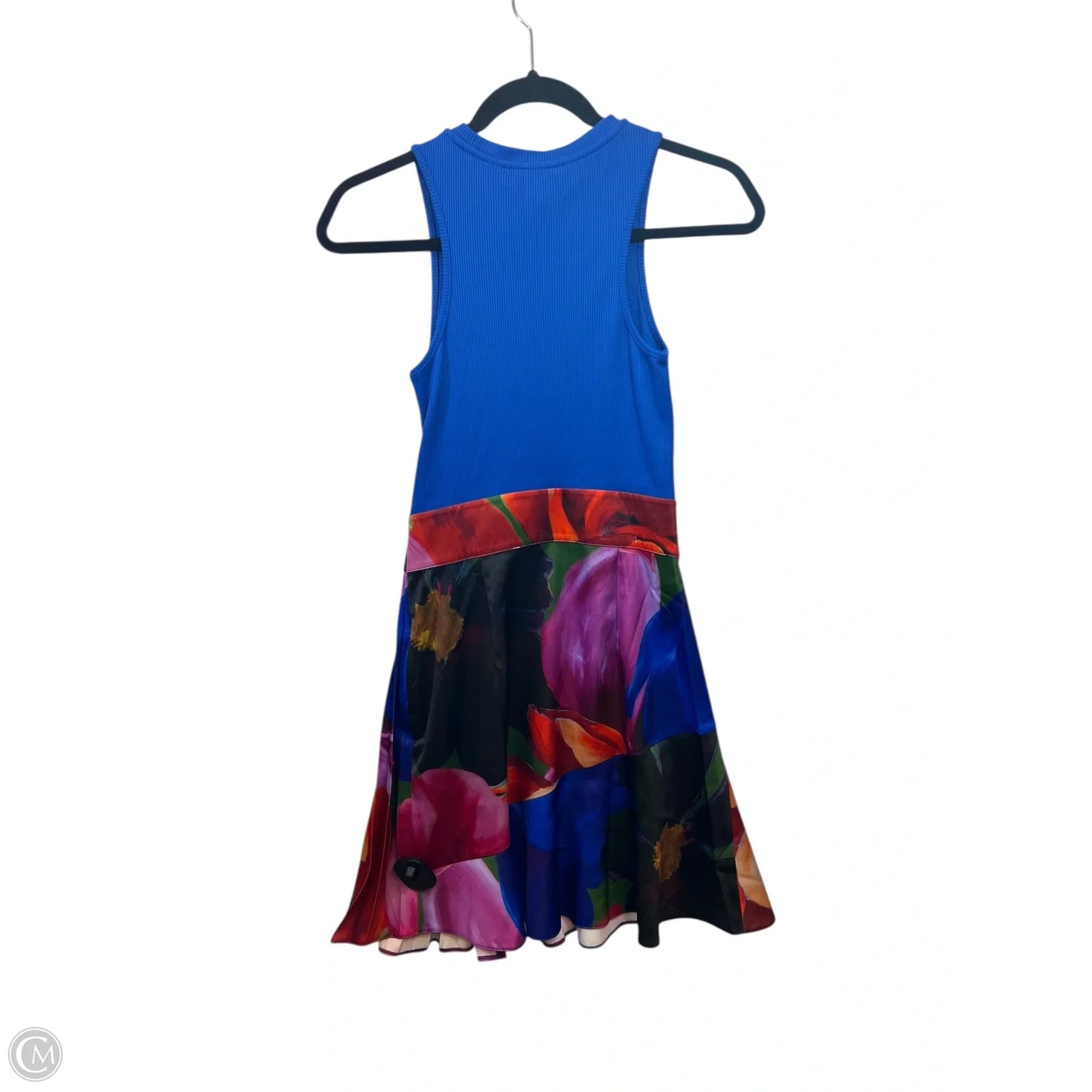 Dress Designer By Ted Baker In Blue & Red, Size: Xs