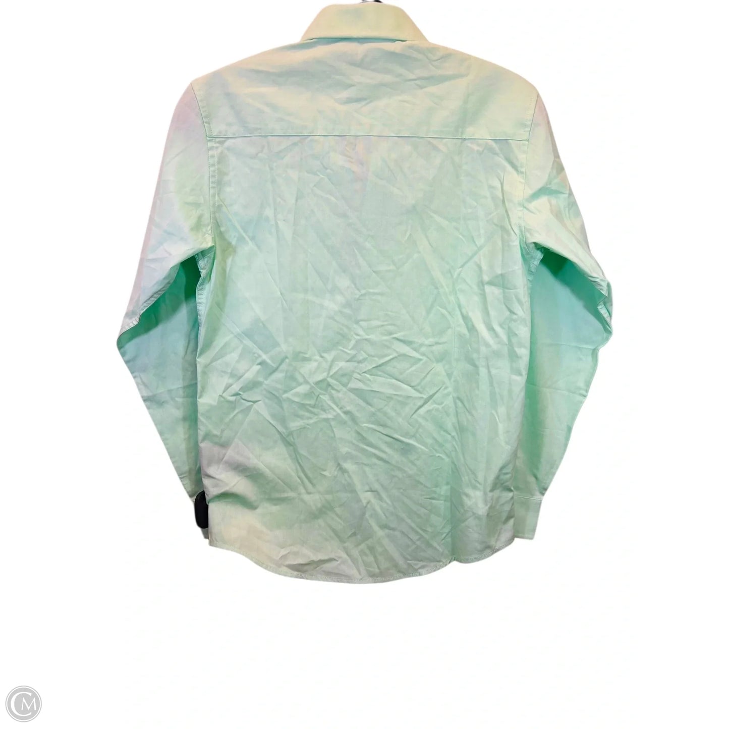 Top Long Sleeve By Tommy Hilfiger In Green, Size: Xl