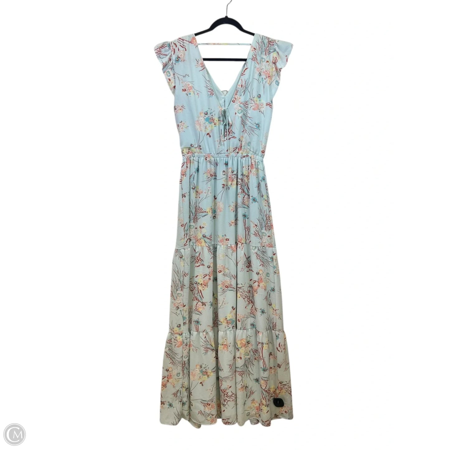 Dress Designer By Rachel Roy In Blue & Pink, Size: S