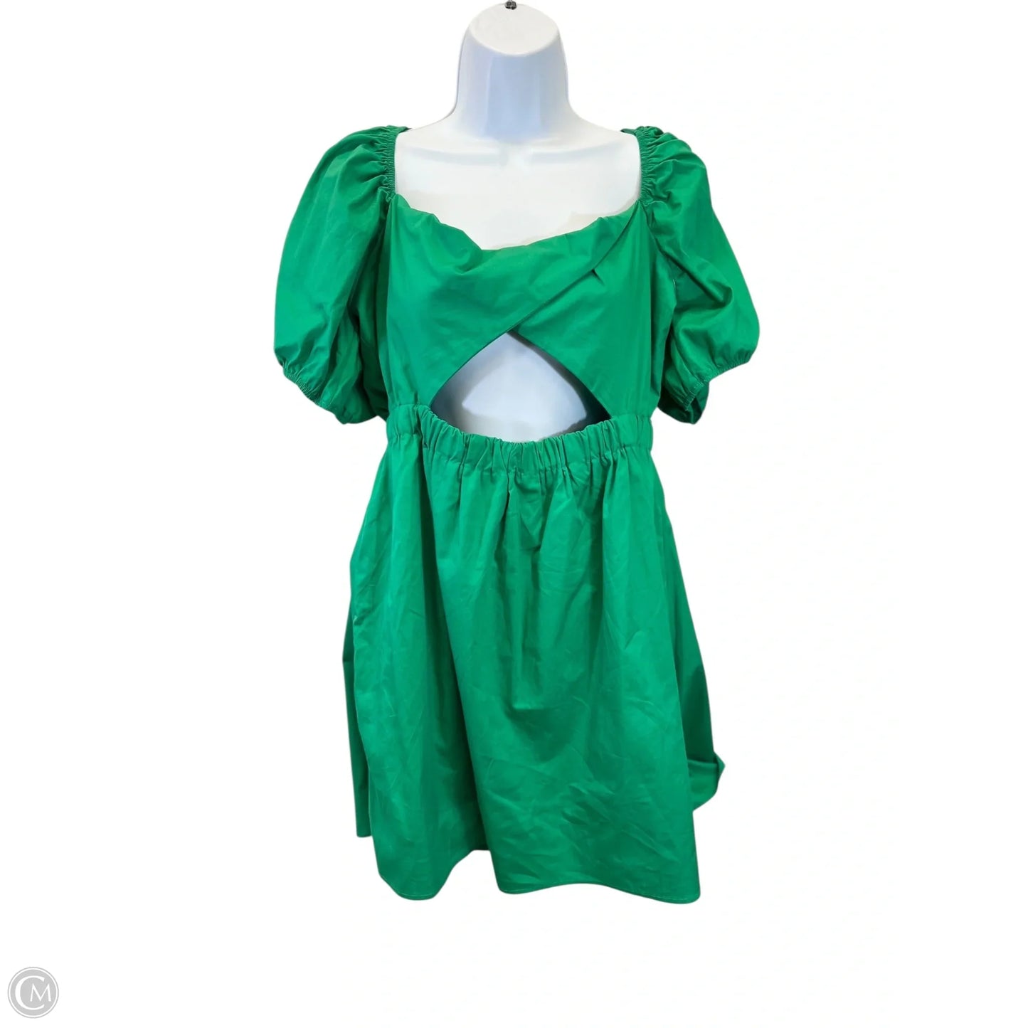 Dress Casual Midi By Le Lis In Green, Size: L