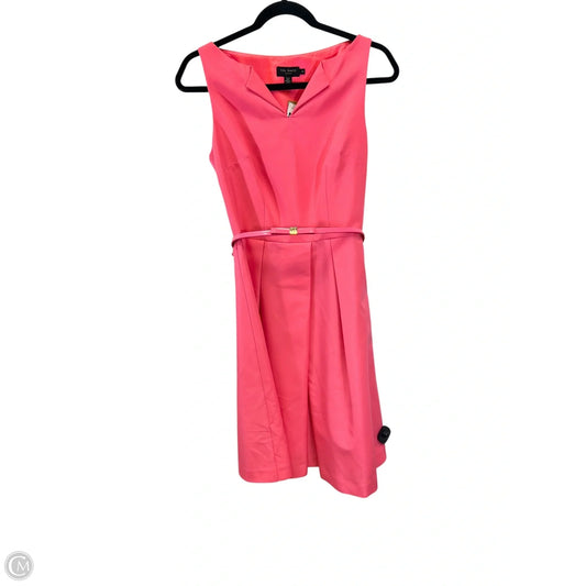 Dress Designer By Ted Baker In Pink, Size: S