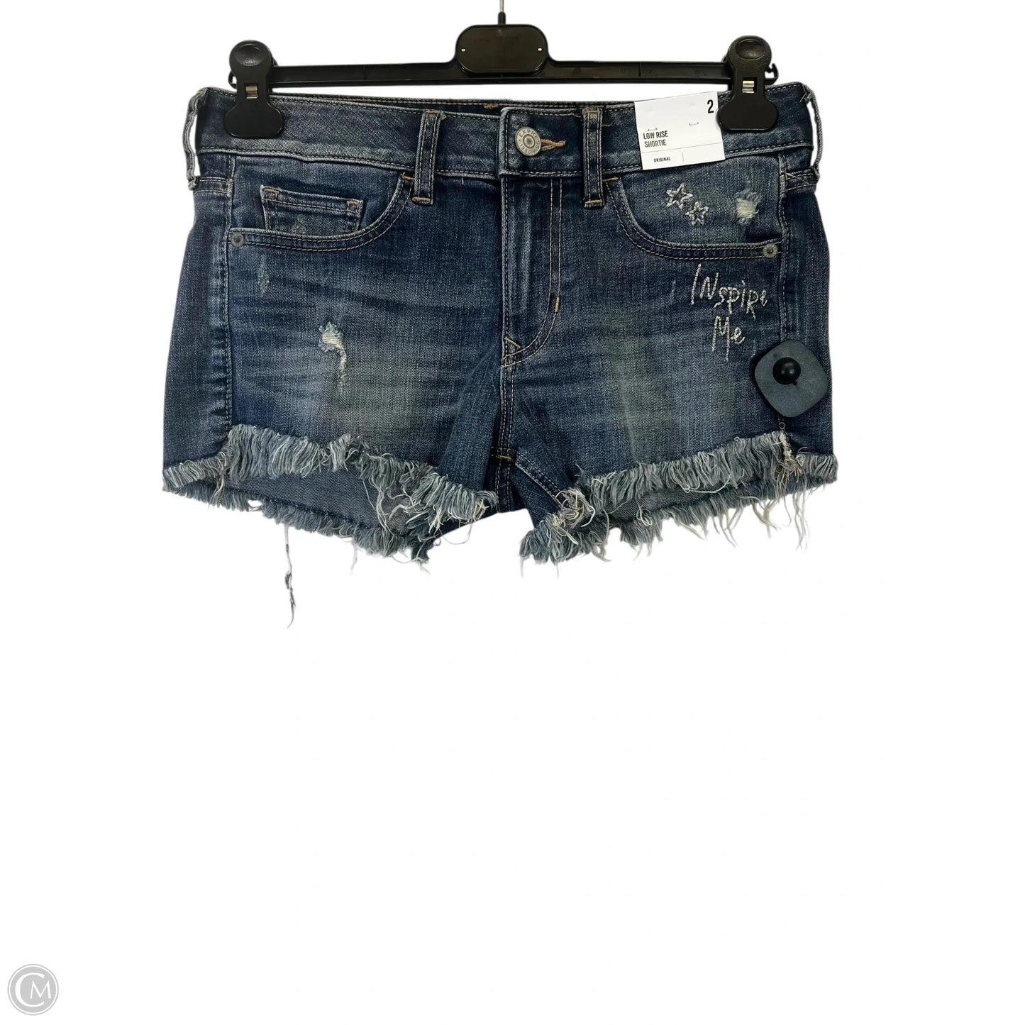 Shorts By Express In Blue Denim, Size: 2