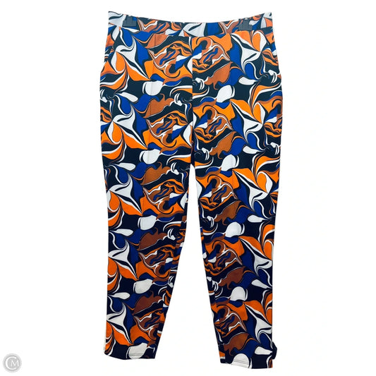 Pants Other By Ashley Stewart In Orange & White, Size: 3x