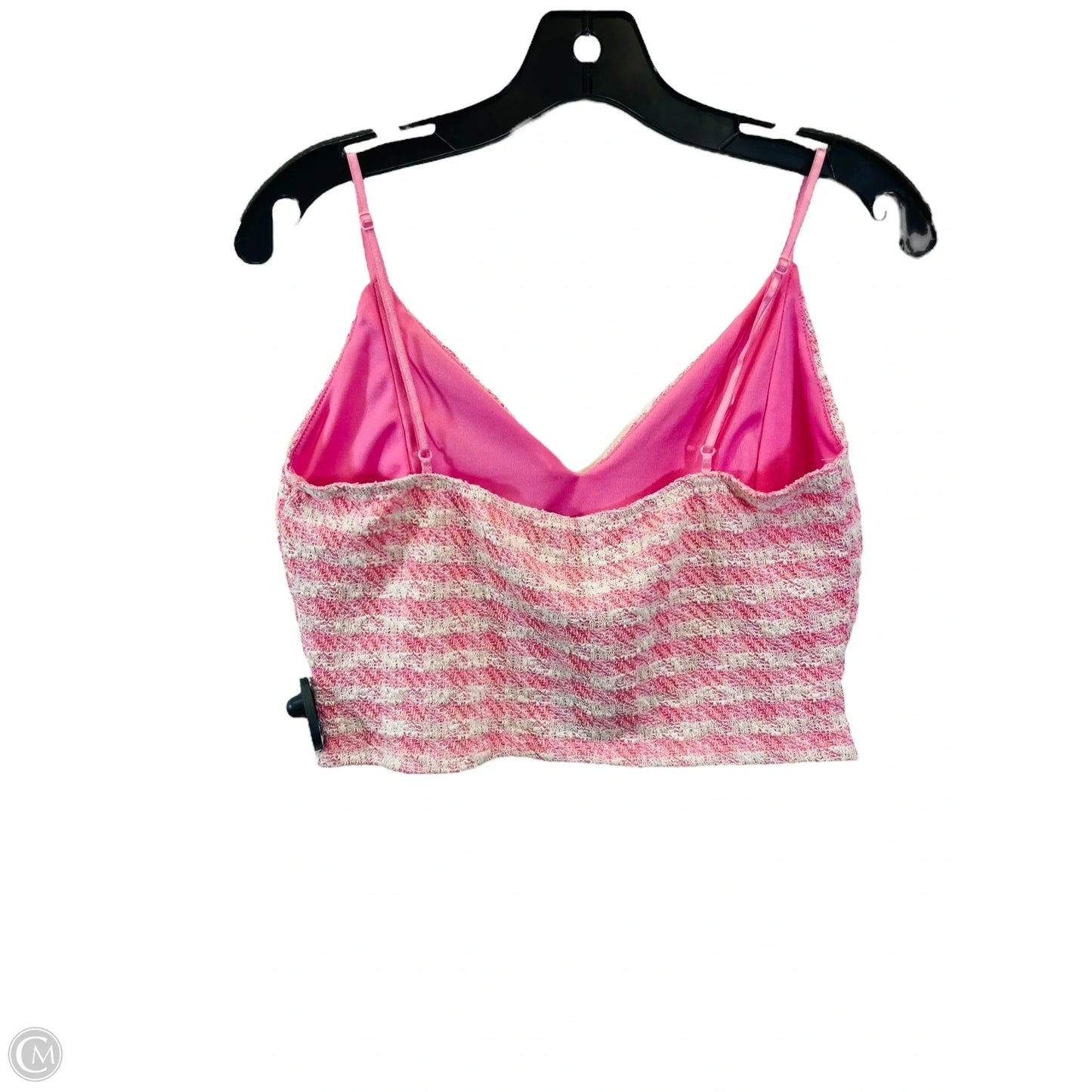 Skirt Set 2pc By Fashion Nova In Pink & Tan, Size: Xl