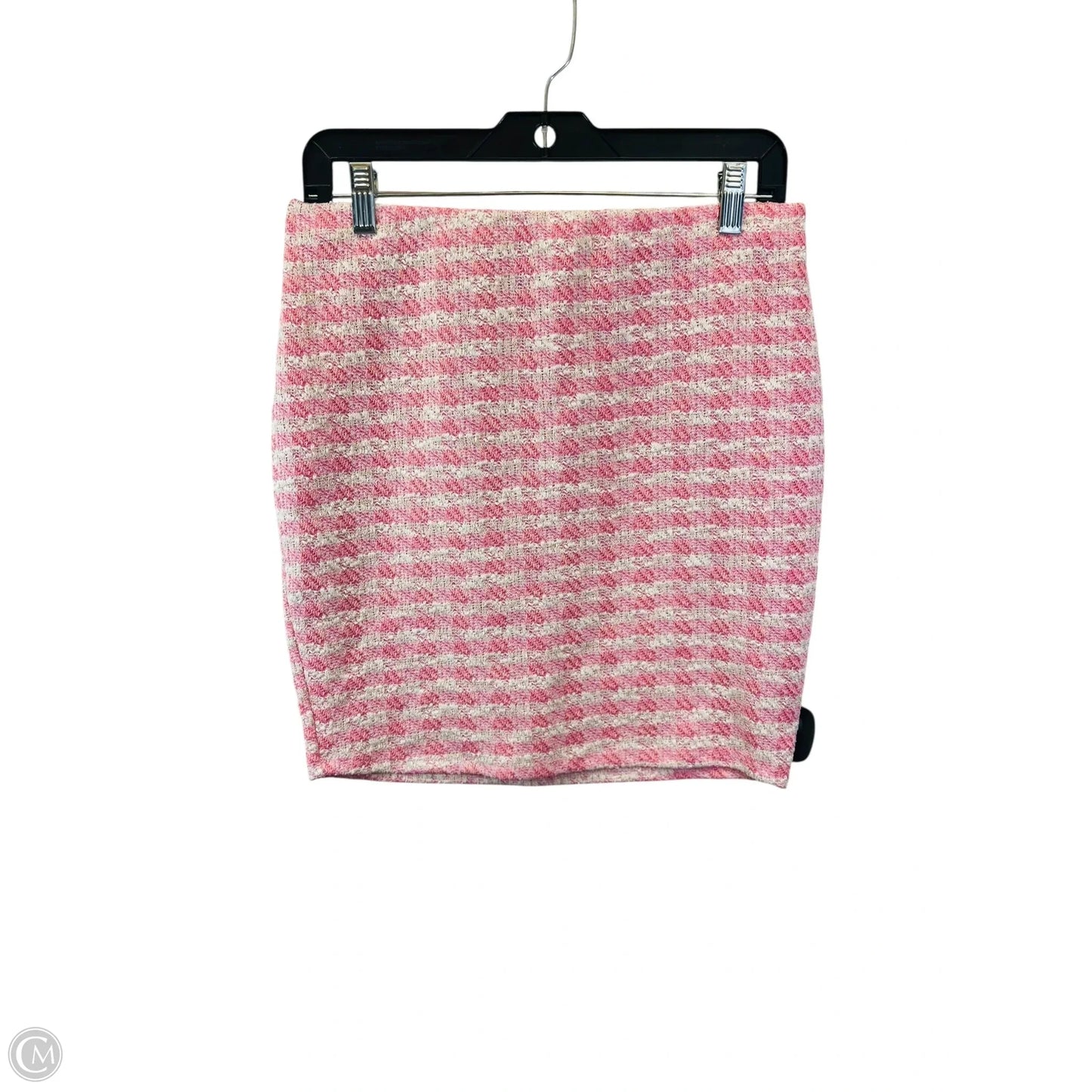 Skirt Set 2pc By Fashion Nova In Pink & Tan, Size: Xl