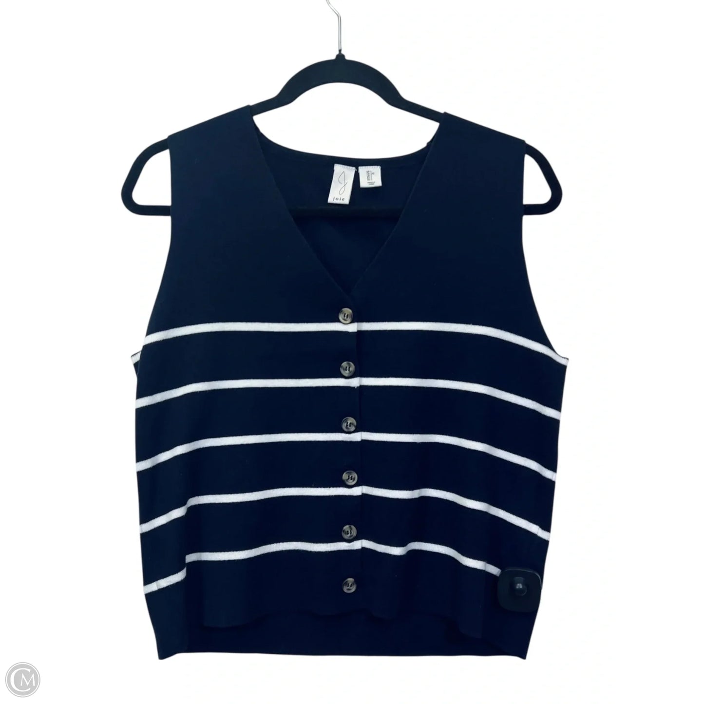 Skirt Set 2pc By Joie In Blue & White, Size: L