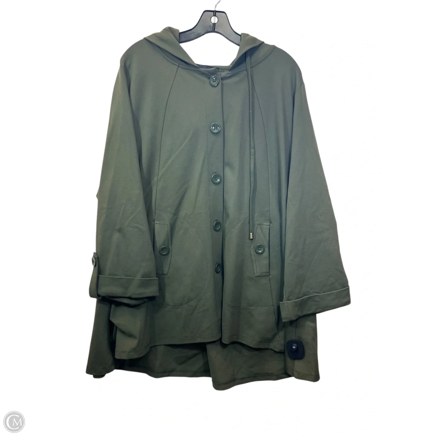 Jacket Other By Christian Siriano In Green, Size: 1x