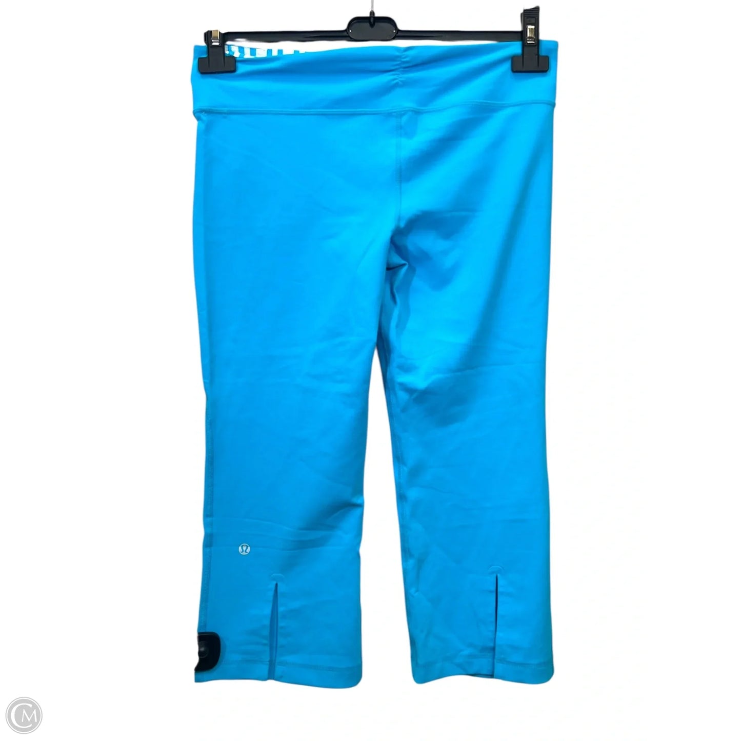 Athletic Leggings Capris By Lululemon In Blue, Size: 10