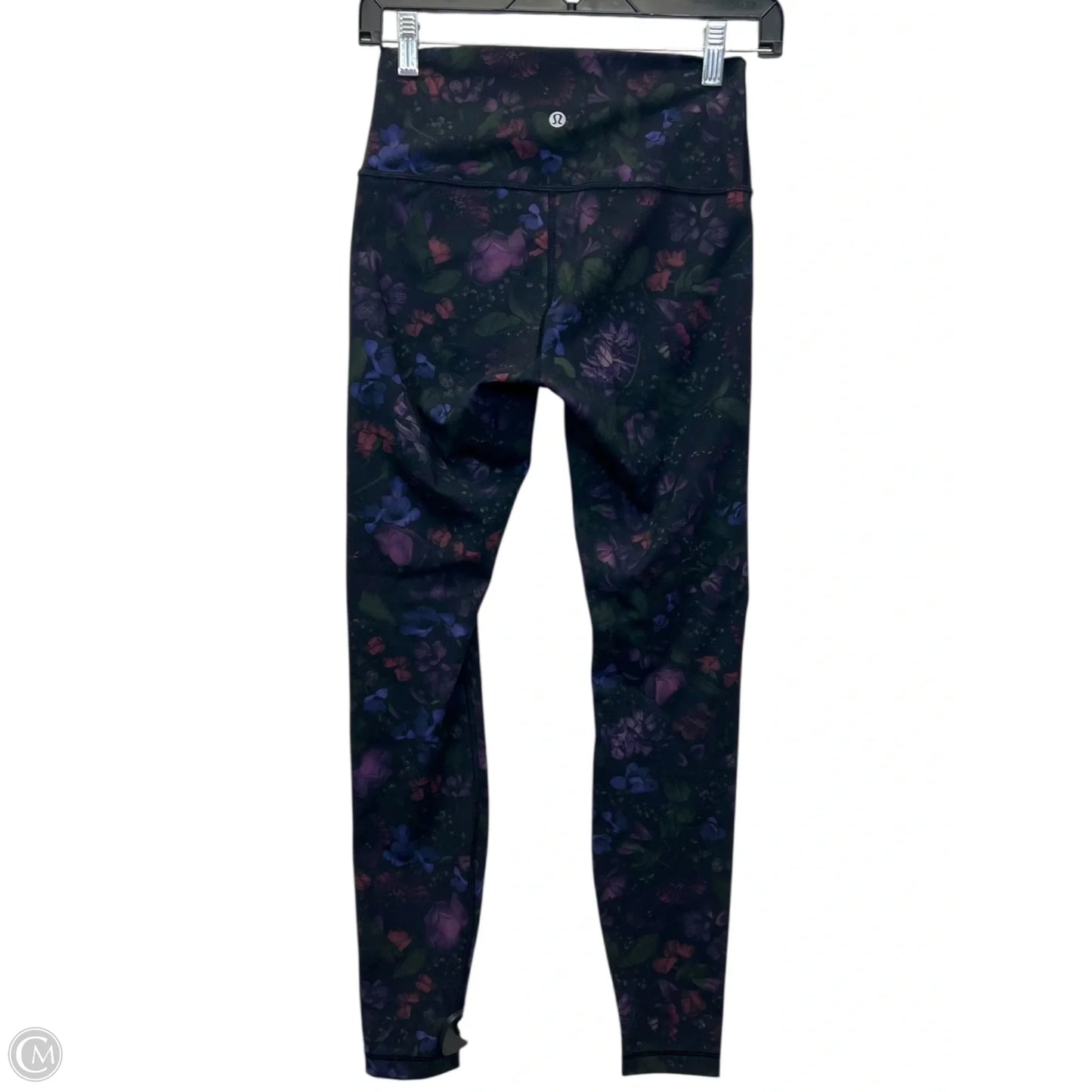 Athletic Leggings By Lululemon In Floral Print, Size: 6