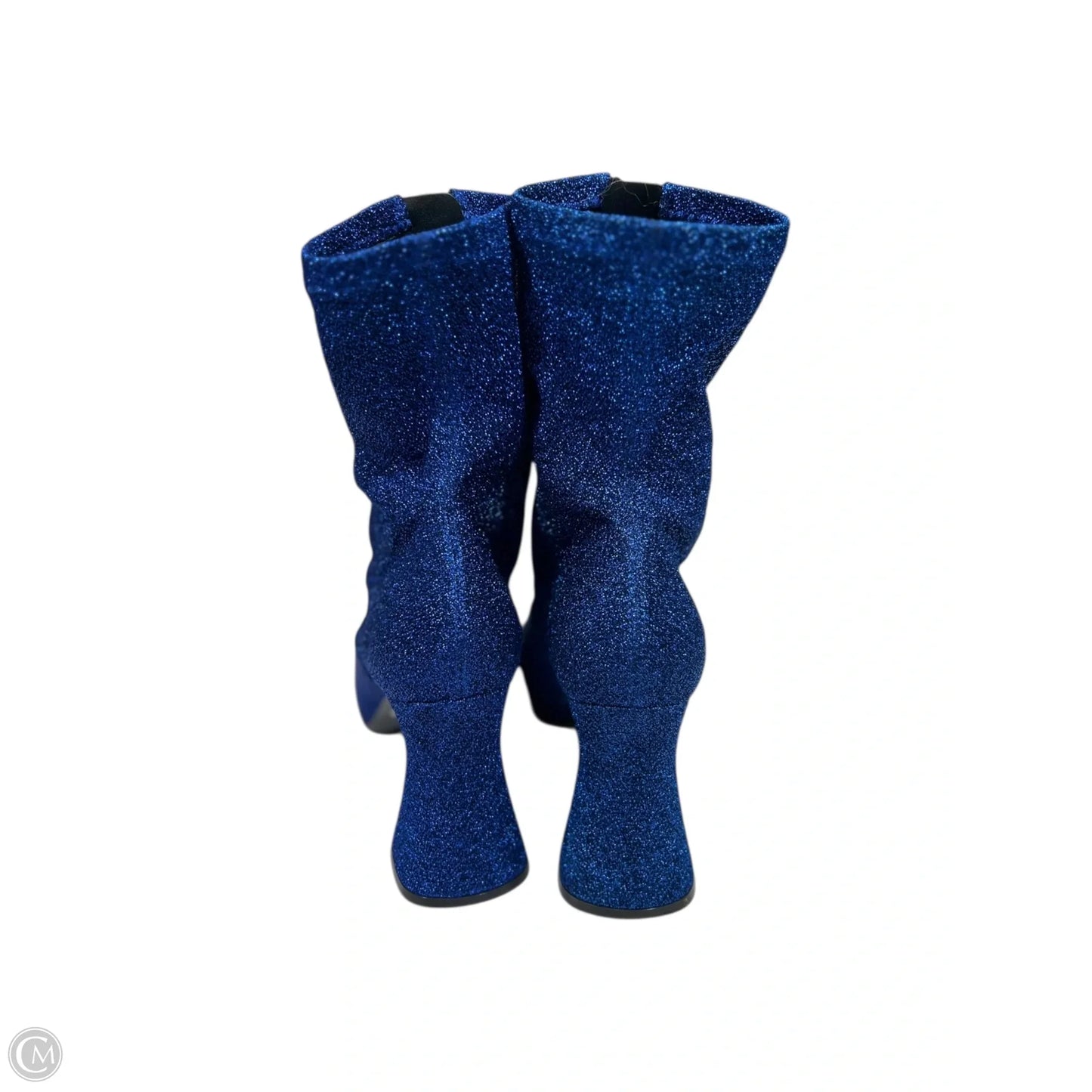 Boots Designer By Stella Mccartney In Blue, Size: 7