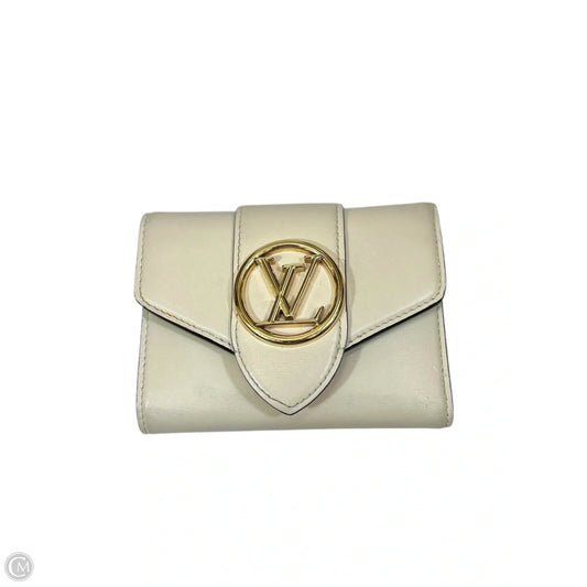 Wallet Luxury Designer By Louis Vuitton, Size: Small