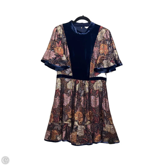 Dress Designer By Rebecca Taylor In Multi-colored, Size: M