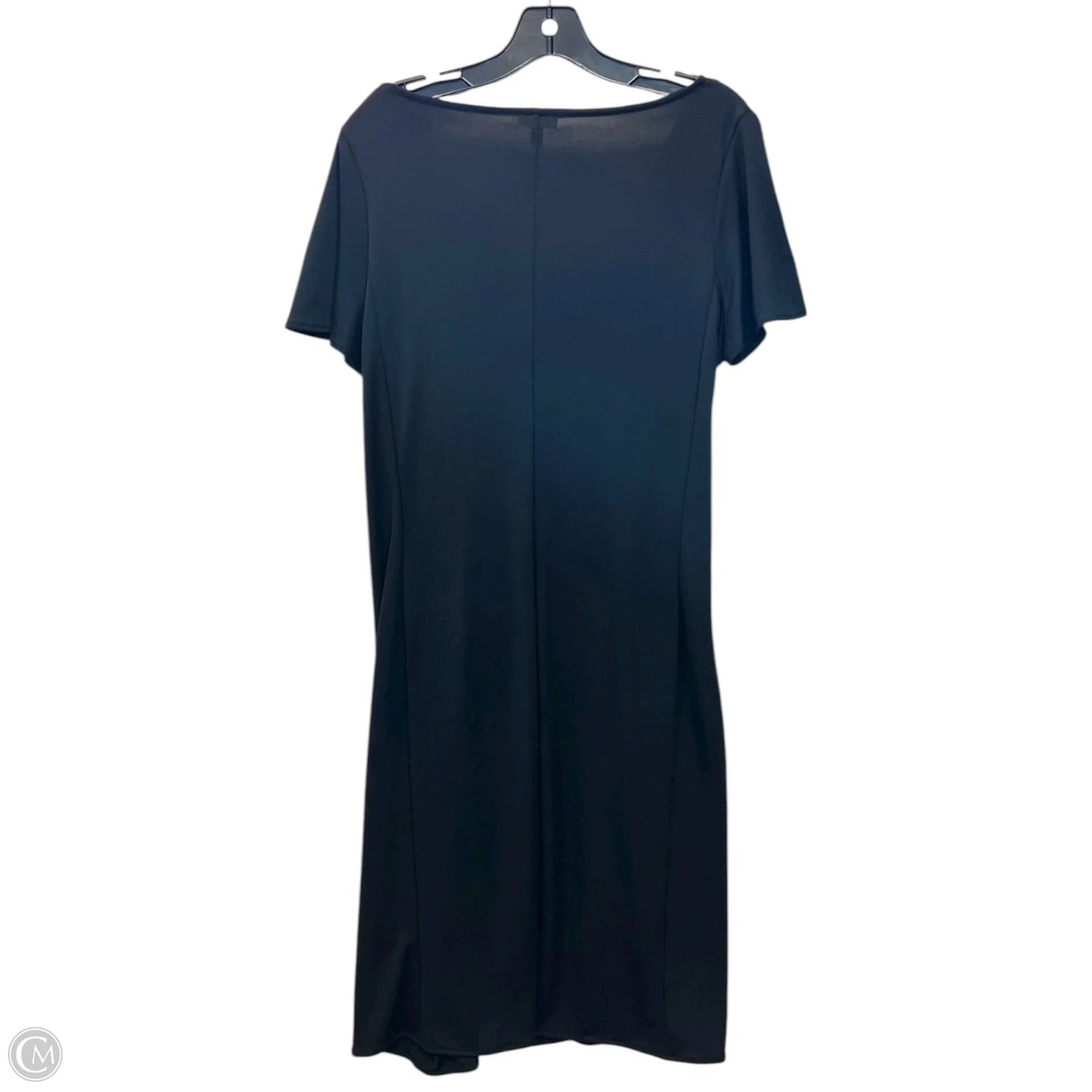 Dress Casual Midi By Talbots In Black, Size: 1x