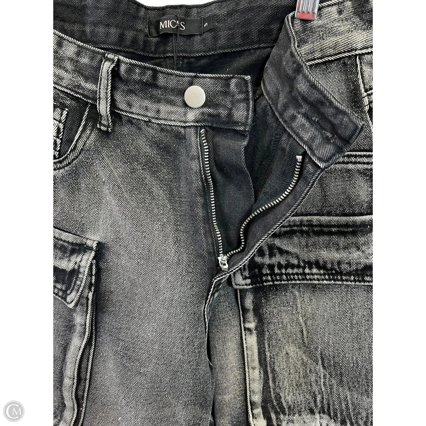 Jeans By Micas In Black/Gray, Size: S