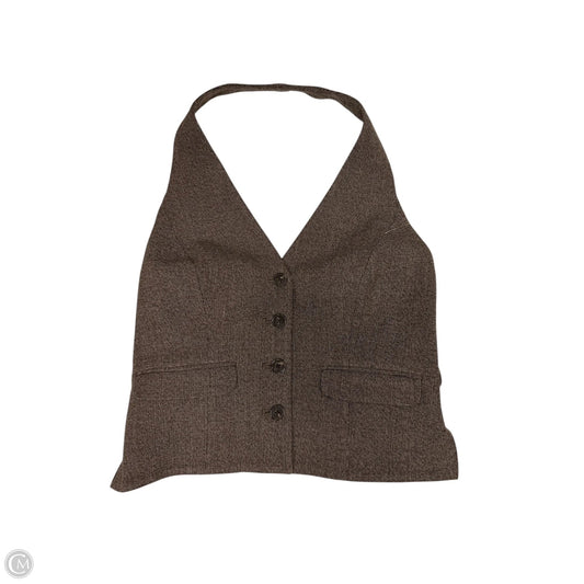 Vest Other By Express In Taupe, Size: S