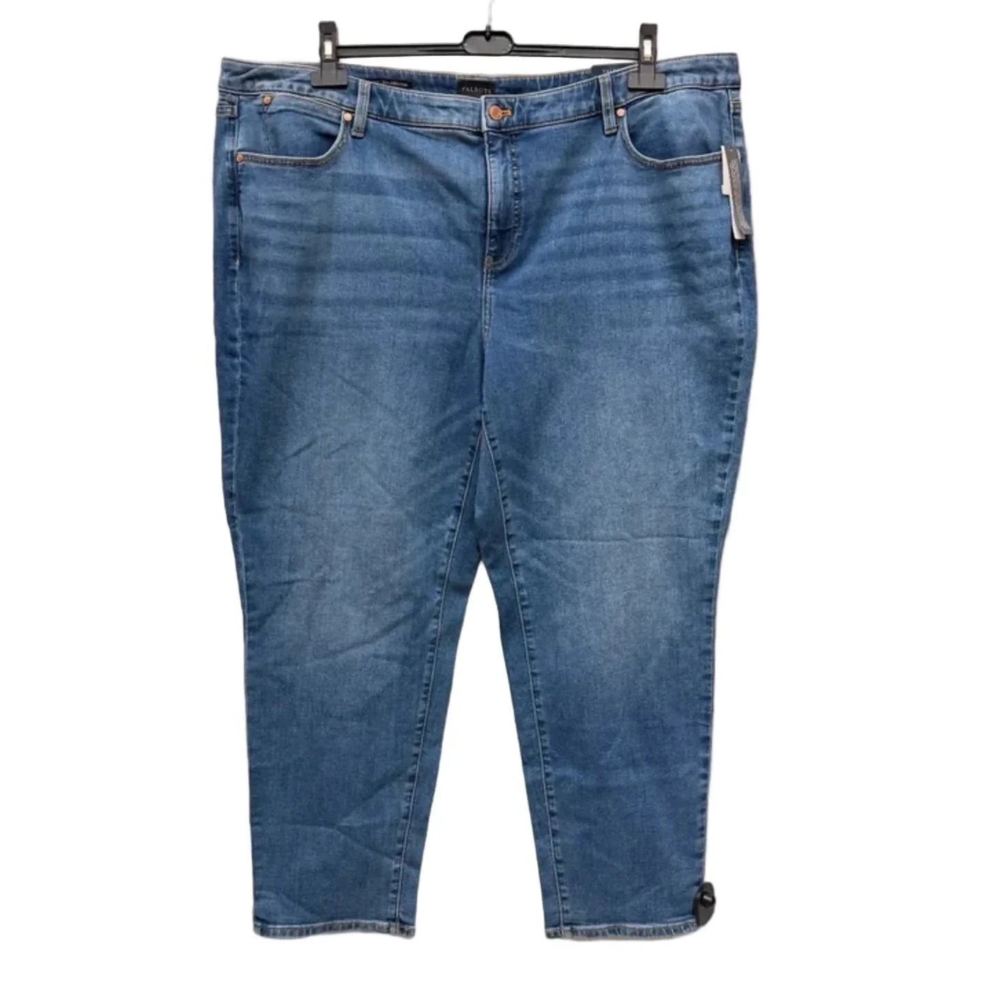 Jeans Skinny By Talbots In Blue Denim, Size: 24