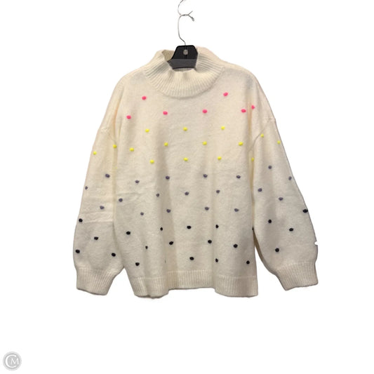 Sweater By Loft In Cream, Size: Xl