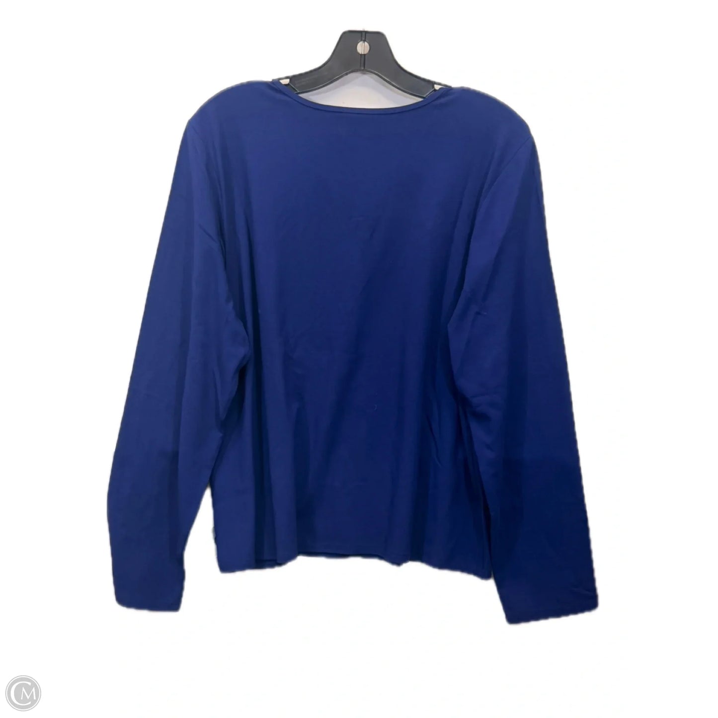 Top Long Sleeve Designer By Eileen Fisher In Purple, Size: Xl