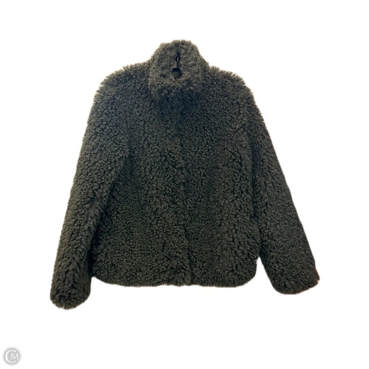 Jacket Faux Fur & Sherpa By Vero Moda In Green, Size: S
