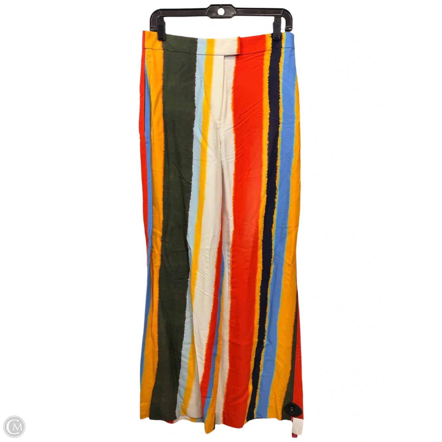 Pants Designer By Tory Burch In Striped Pattern, Size: 4