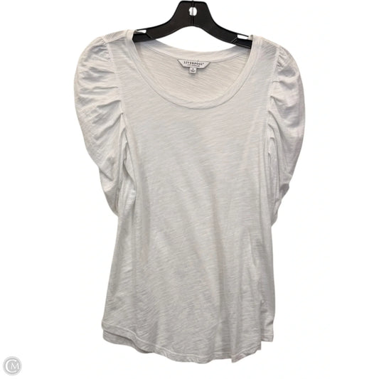 Top Short Sleeve By Liverpool In White, Size: S
