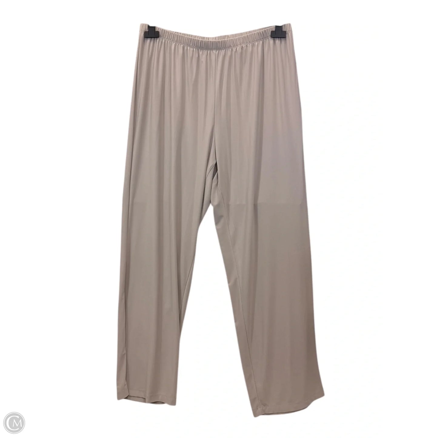 Pants Set 2pc By R And M Richards In Champagne , Size: 2x
