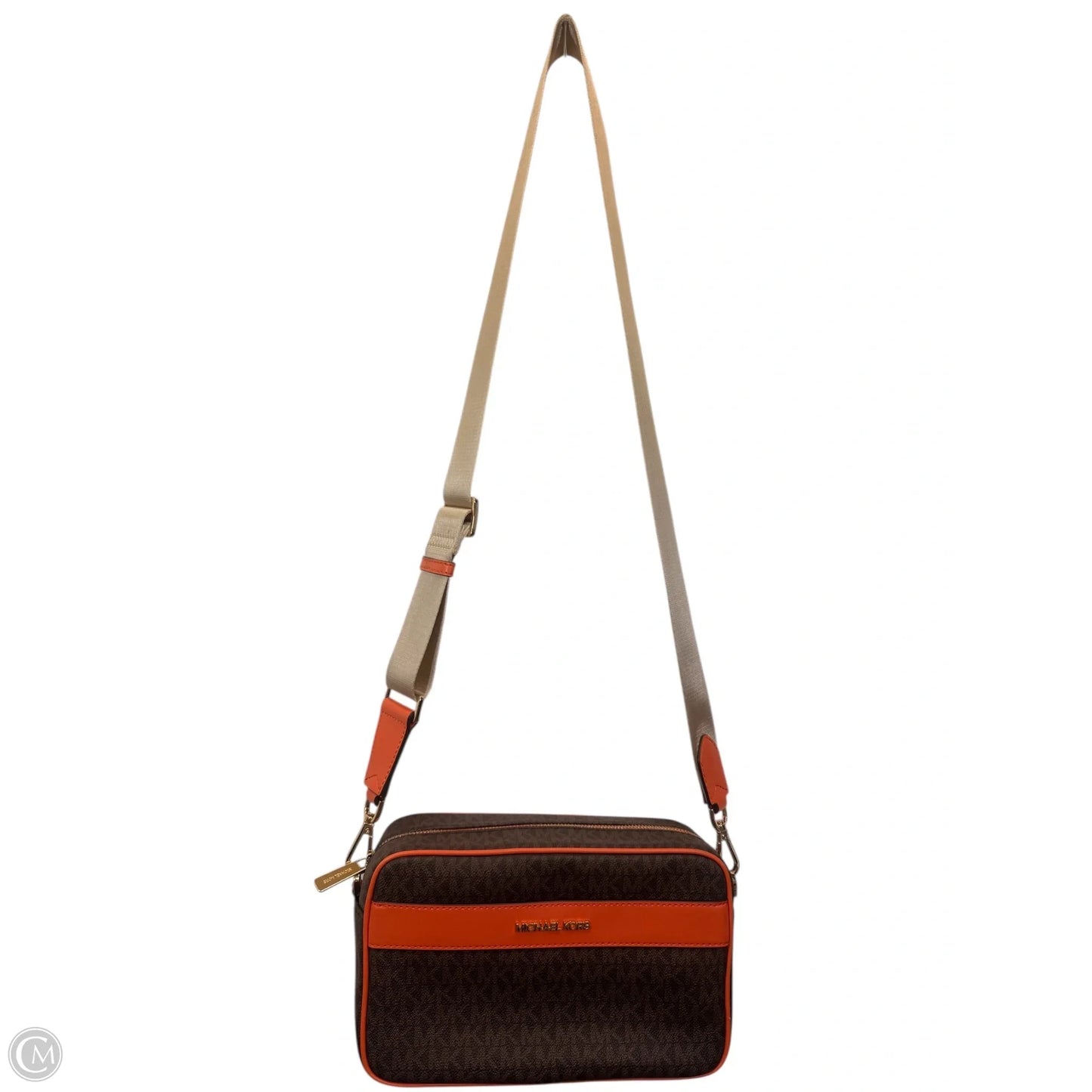 Crossbody Designer By Michael Kors, Size: Medium