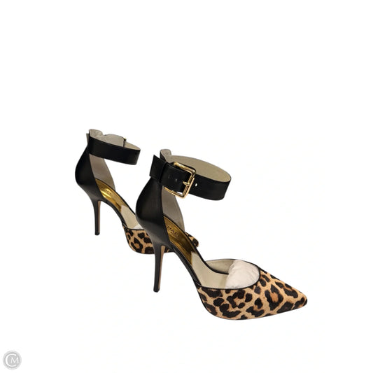 Shoes Heels Stiletto By Michael By Michael Kors In Animal Print, Size: 9.5