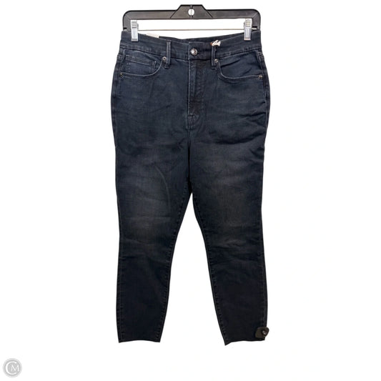 Jeans Skinny By Good American In Blue Denim, Size: 10