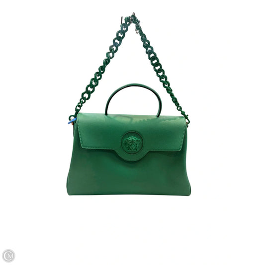 Handbag Luxury Designer By Versace, Size: Large